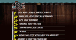 Desktop Screenshot of honkytonktexas.us